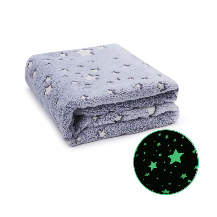 Glow In The Dark lichtgevende fleece flanellen deken