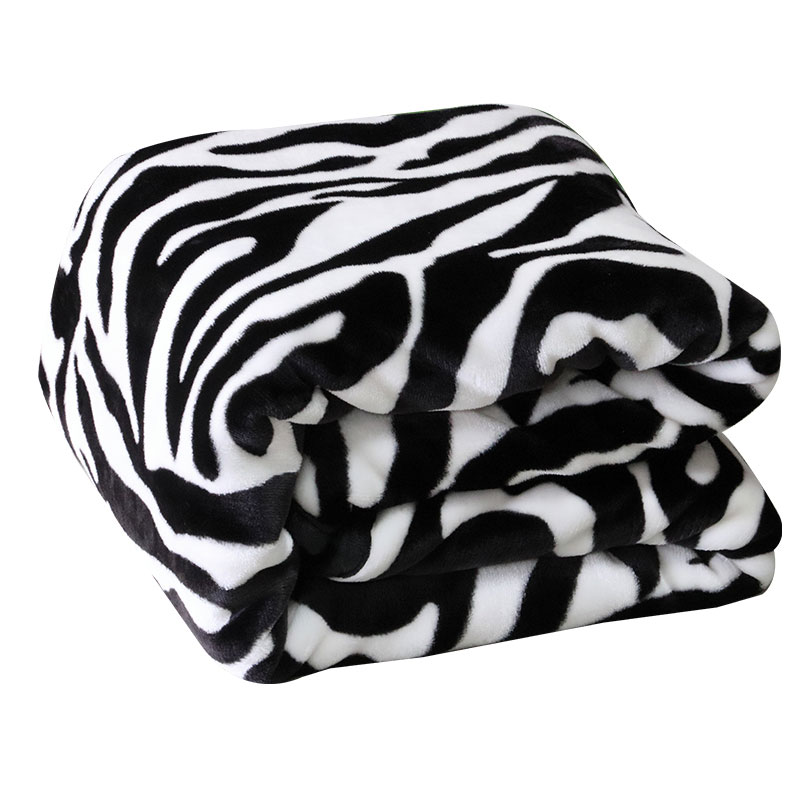 Mink Soft Throw Raschel bewolkte dekens